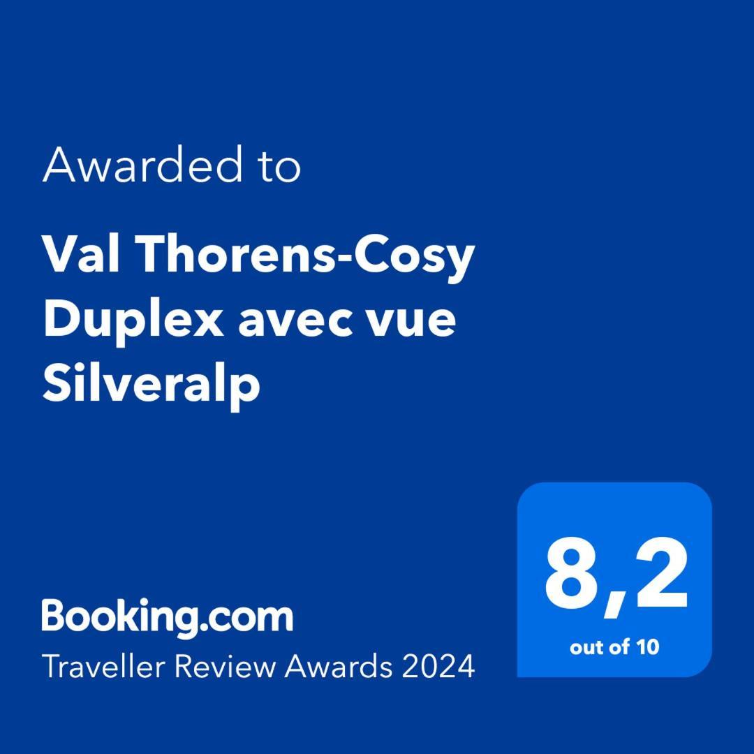 Val Thorens-Cosy Duplex Avec Vue Silveralp 外观 照片